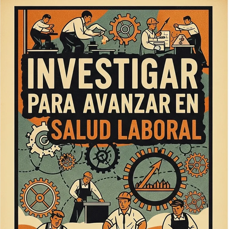 Imagen sobre - INVESTIGAR PARA AVANZAR EN SALUD LABORAL