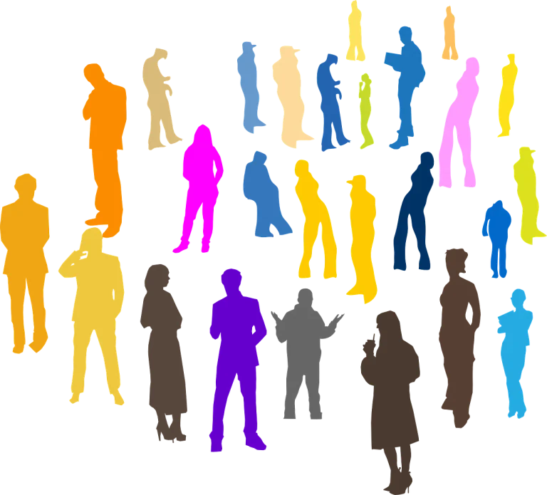 Dibujo de varias personas - AGENTES DE MEJORA