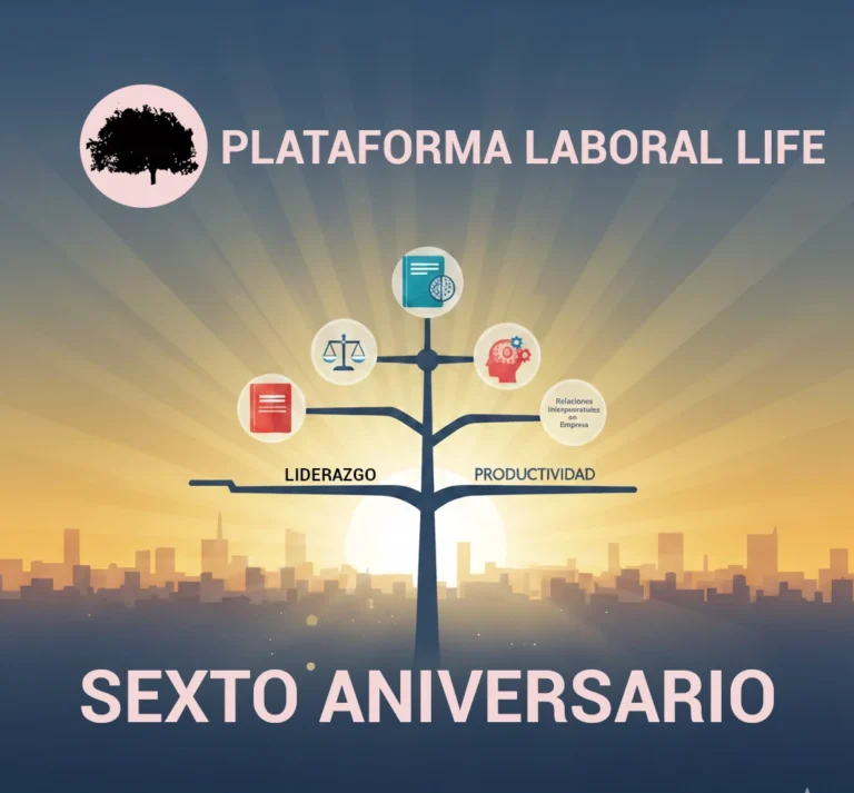 Sexto aniversario Plataforma Laboral Life
