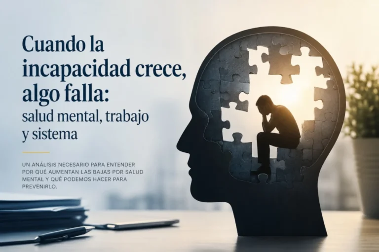Cuando la incapacidad crece, algo falla