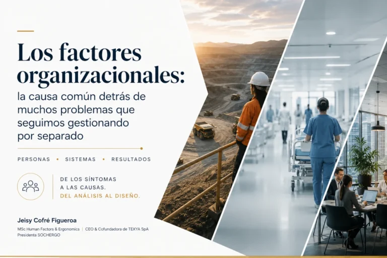 Imagen de la causa más común en muchos problemas: Los factores organizacionales